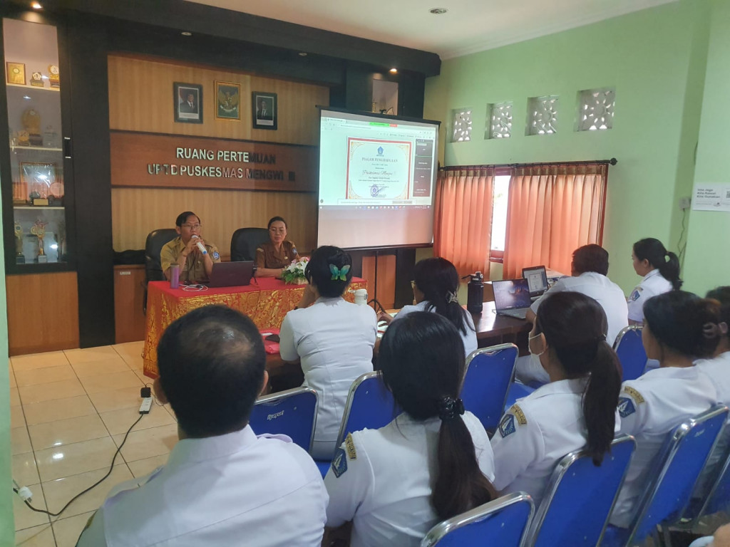 Lokakarya Mini Bulanan Ke-6 UPTD. Puskesmas Mengwi III